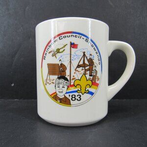 BSA Rainbow Council-Showando '83 Camping with Fleur de Lis Emblem